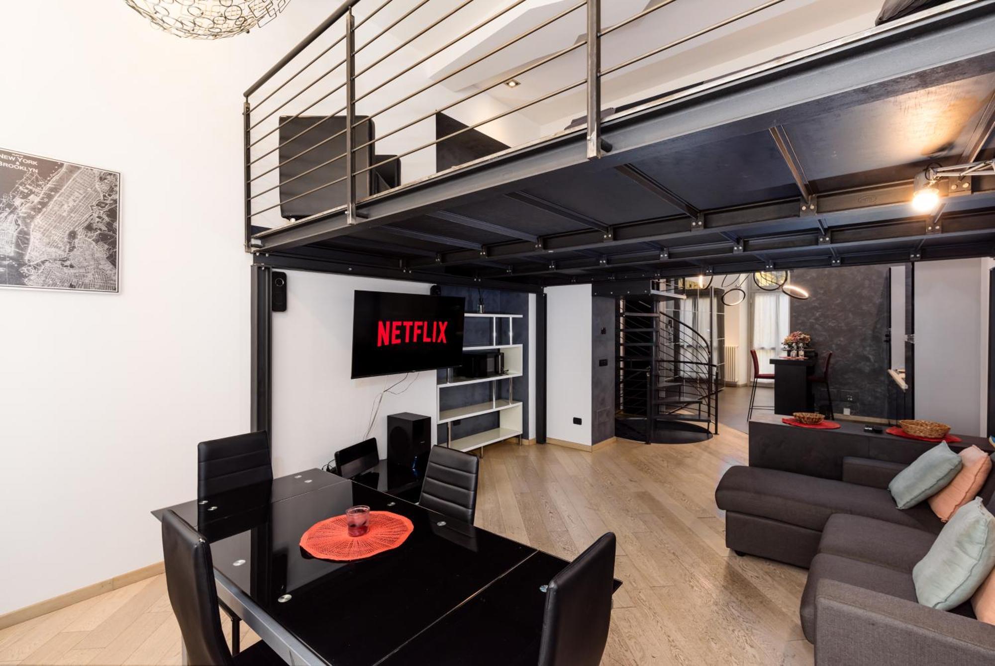 Appartamento Moderno Loft A 150mt Dalla Metro 