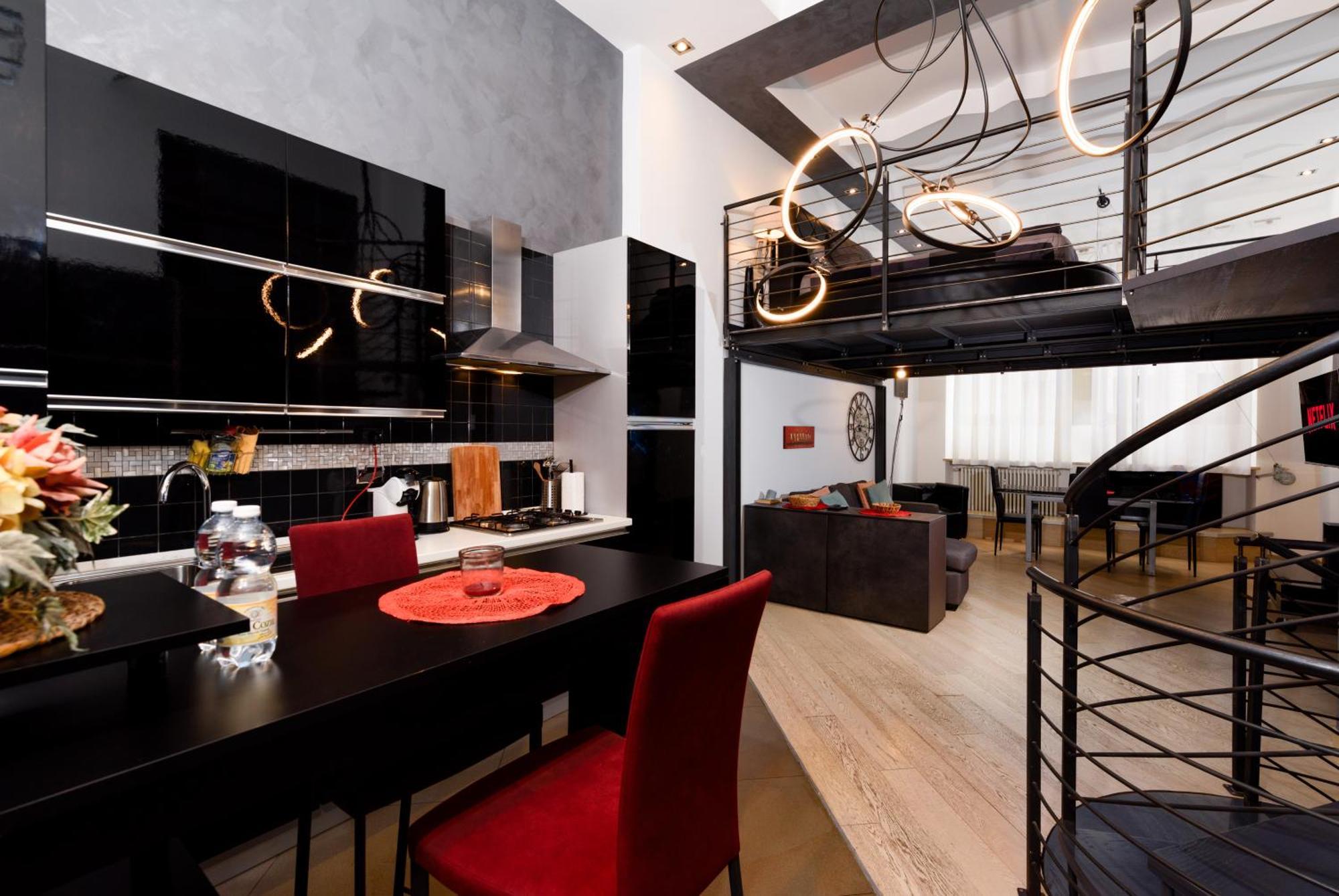 Appartamento Moderno Loft A 150mt Dalla Metro 