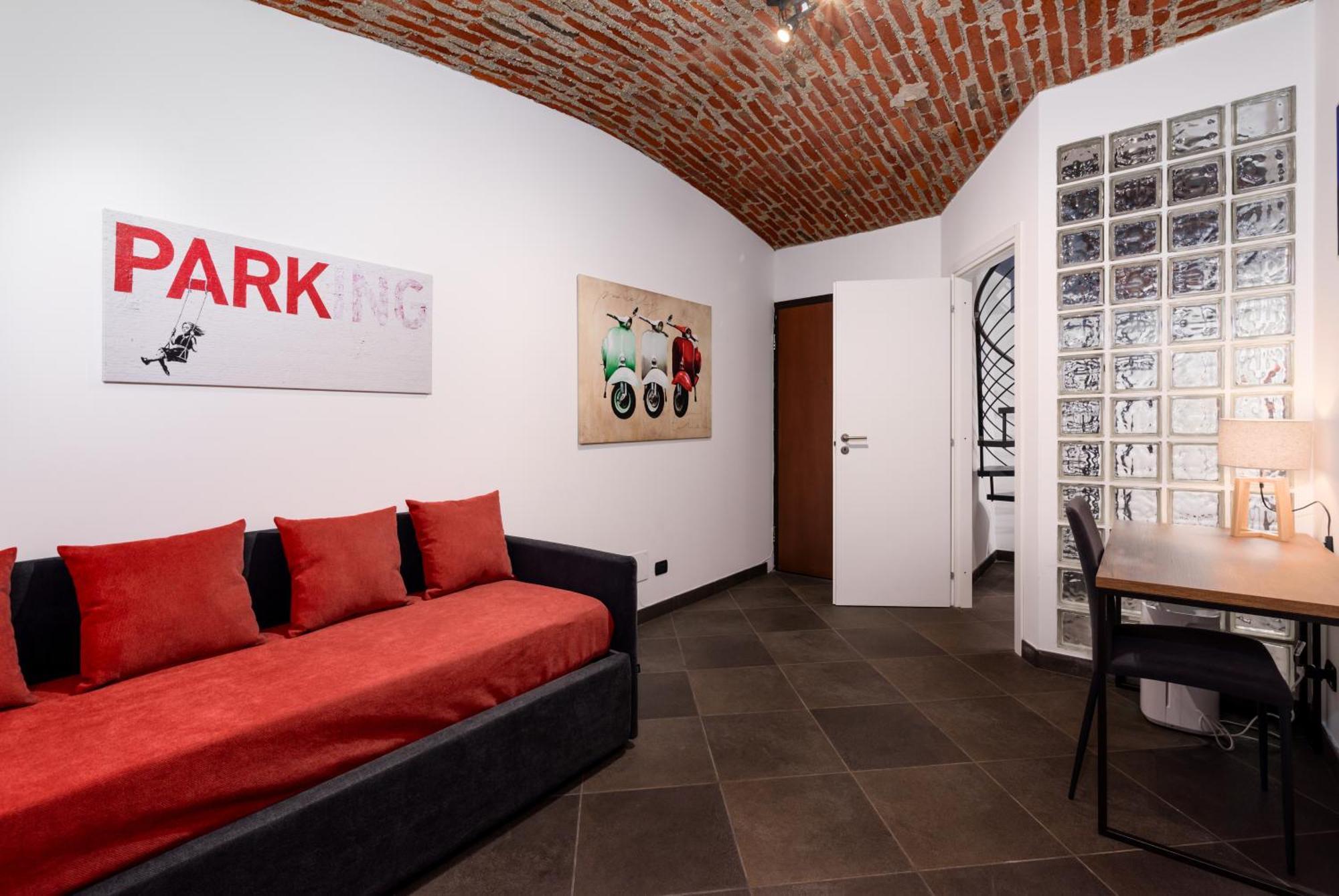 Moderno Loft A 150mt Dalla Metro 