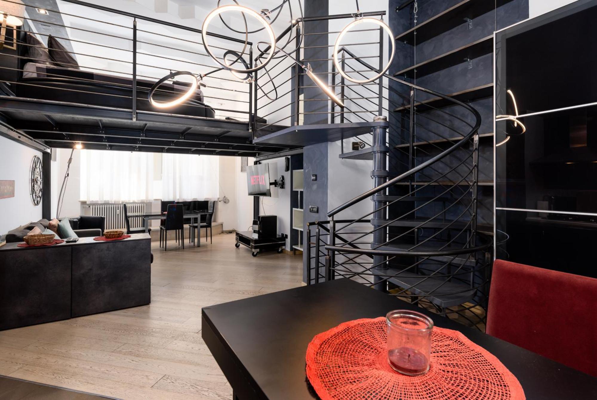 Appartamento Moderno Loft A 150mt Dalla Metro 